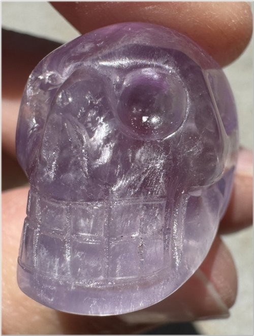 Amethyst Candy Skull