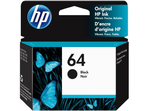 Black 64 Ink Cartridge by HP