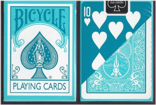 Aqua Reverse-Face Fashion Deck