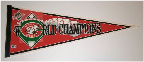 Reds World Series Champions 1990 Pennant Trio
