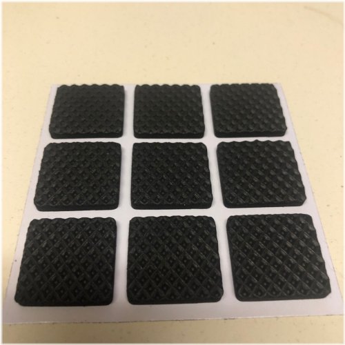 Black Floor Protector Pads