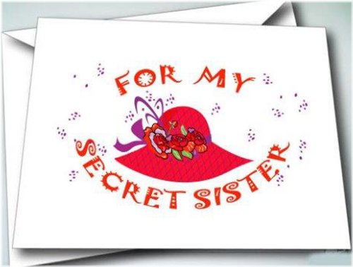 Society Secret Sister Greeting Cards Set