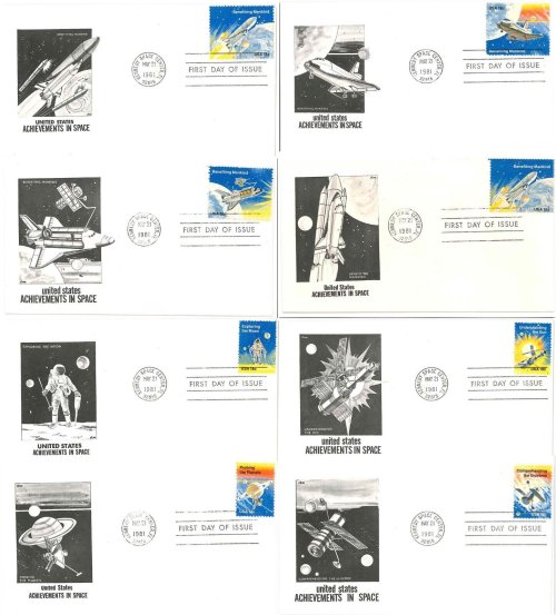 Space Milestones Commemorative Covers Collection