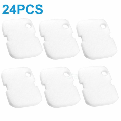 Crystal Clear Canister Filter Pads - 24 Pack for Cascade 700/1000