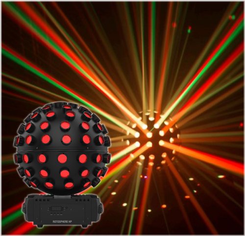 Colorful Mirror Ball Light Array