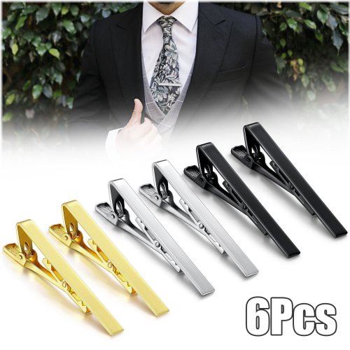 Stainless Steel Tie Clip Set