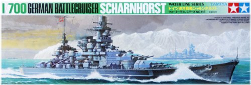 German Battleship Scharnhorst Model Kit