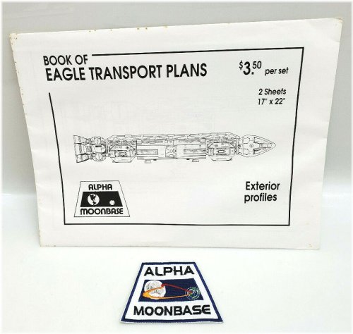 Eagle Blueprint Set with Patch