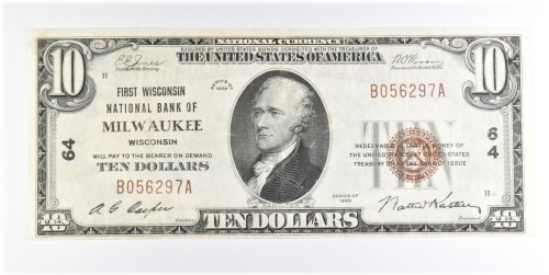 Milwaukee Legacy $10 Note