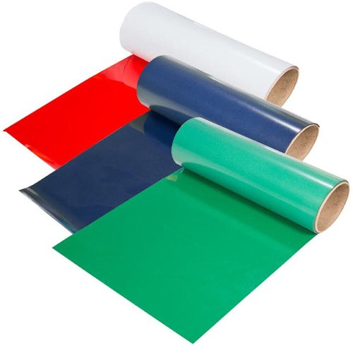 Color Bundle Heat Transfer Vinyl Pack - 5 Colors, 12" x 3ft Each