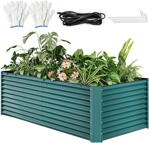 Galvanized Garden Bed Kit
