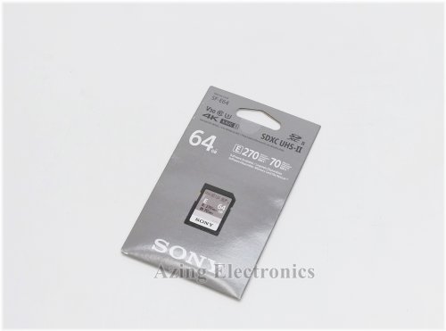 Sony SF-E64/T1 64GB SF-E Series UHS-II SDXC