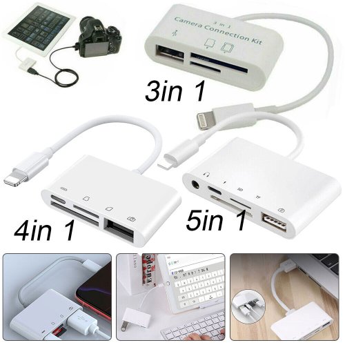 Multi-Function OTG Adapter with Charging Port