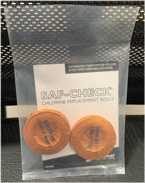 San Jamar Saf-Check Chlorine Replacement Rolls