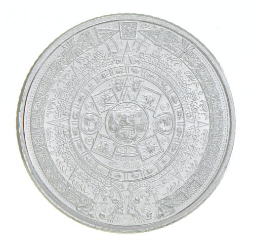 Aztec Calendar Silver Round