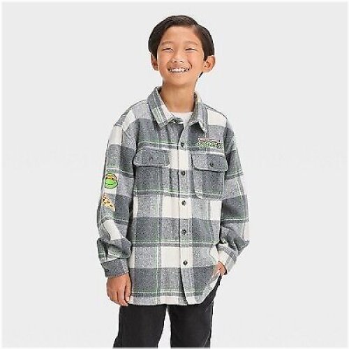 Ninja Turtles Colorblock Shacket