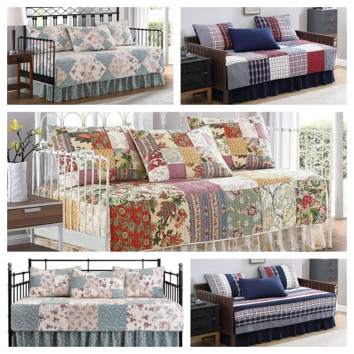 Patchwork Cotton Daybed Set