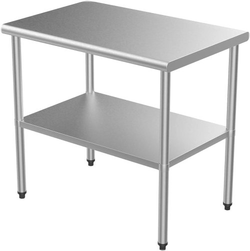 Stainless Steel Prep & Work Table