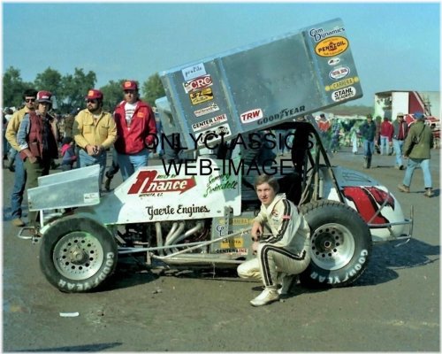 Vintage Sprint Car Racing Photo Print