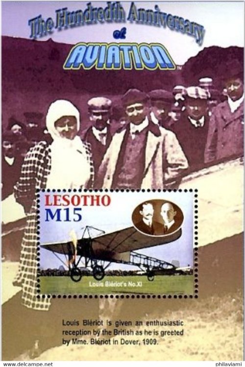 Aviators of Lesotho Stamp Collection