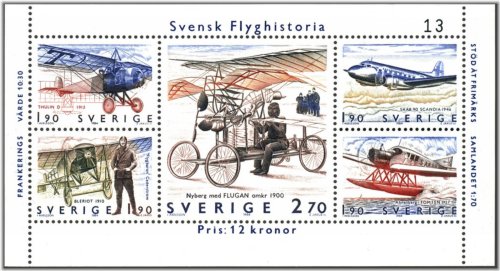 Aviation History Commemorative Stamp Set