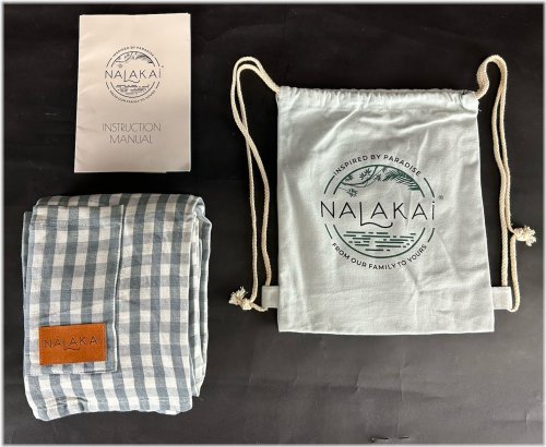 Green Check Baby Sling