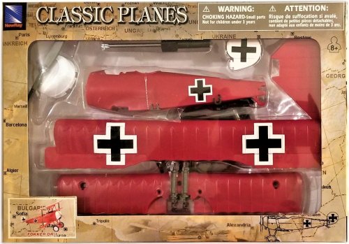 Red Baron's Fokker Dr.1 Model Kit by New Ray