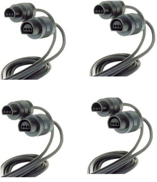 N64 Controller Extension Cords - Set of 4, 6ft Cables