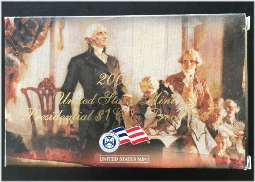 Presidential Dollar Proof Set with Box and COA (2008)