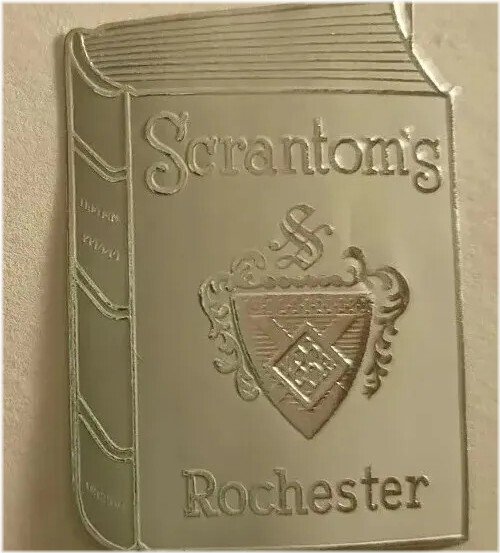 Vintage Label Foil Book Plate Stickers