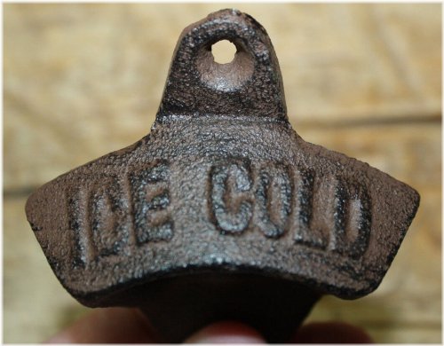 Ice Cold Vintage Wall Mount Bottle Opener