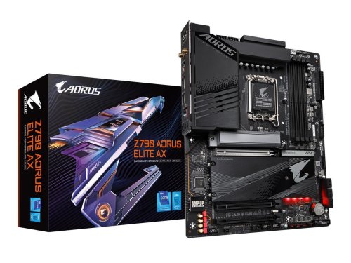 AORUS Elite AX Motherboard with DDR5 and Quad-Core Support