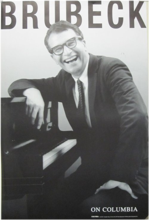 Vintage Dave Brubeck Concert Poster