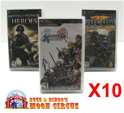 Crystal Clear PSP Game Protector Sleeve