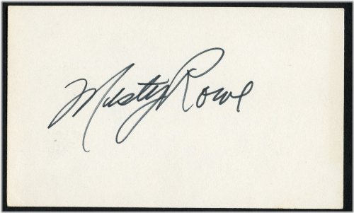 Vintage TV Star Signature