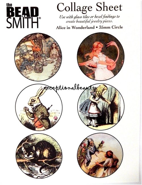 Wonderland Memories Collage Sheet