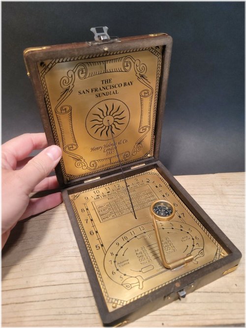 Heritage Timekeeping Sundial Compass