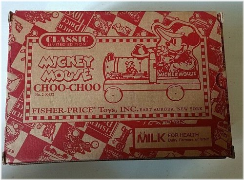 Mickey's Choo Choo Adventure - Limited Edition 2003 Reproduction by Fisher Price