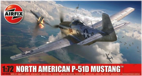 North American P-51D Mustang Model Kit