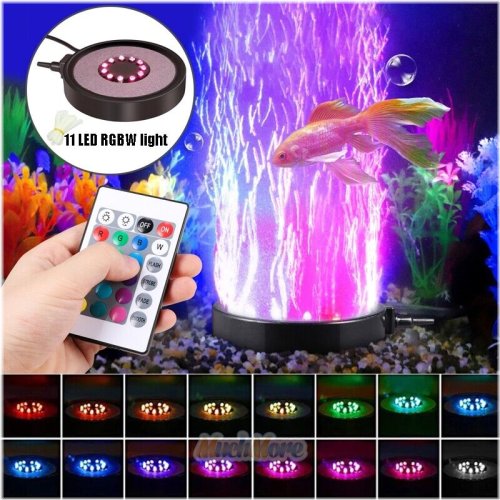 Oceanic Glow LED Bubble Lamp for Your Fish Tank