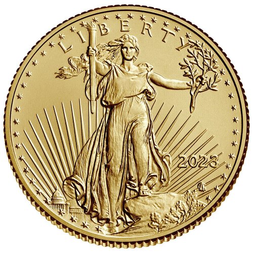 Golden Liberty 1/10 oz Coin - 2023 Edition