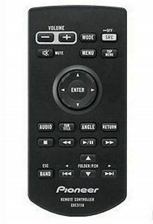 Pioneer AVH Remote Control