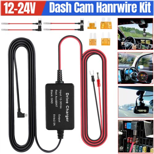 Dash Cam Power Adapter Kit