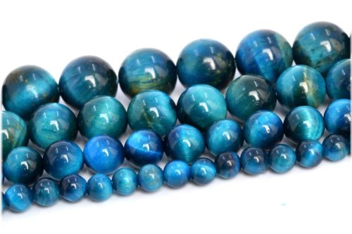 Oceanic Tiger Eye Gemstone Beads