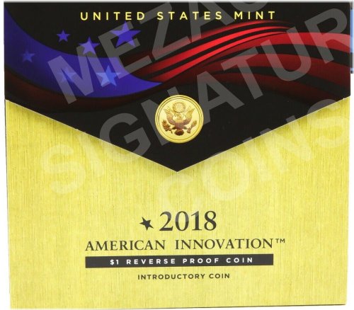 Innovative US Dollar Reverse Proof Coin - 2018 Limited Edition