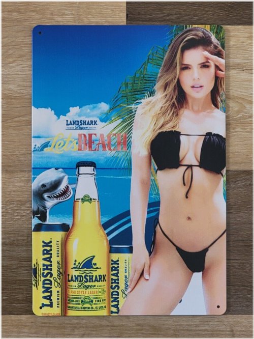 Coastal Vibes Metal Sign