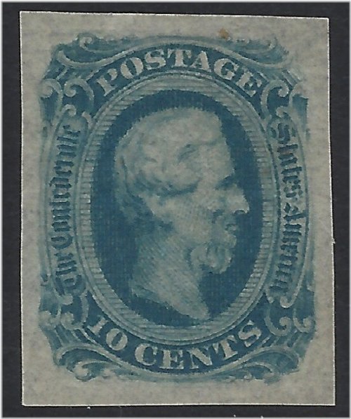 CSA # 12 - 10c Blue - Unused, No Gum - XF