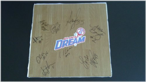 Legends of the Court: Atlanta Dream 2013 Team Autographed Basketball Collectible