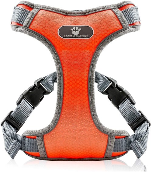 Reflective Mesh Dog Harness