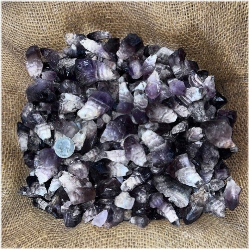 Auralite-23 Rough and Bonus Gemstone Bundle